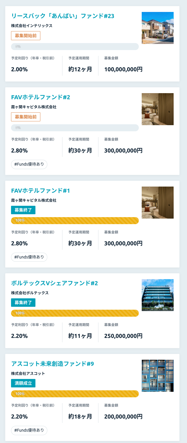 案件一覧
